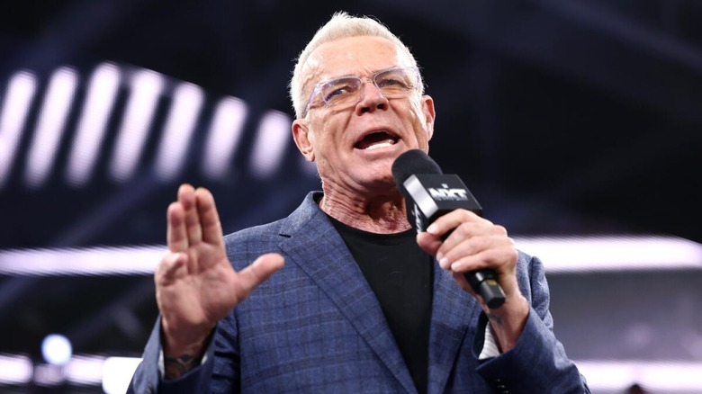 Eric Bischoff talking