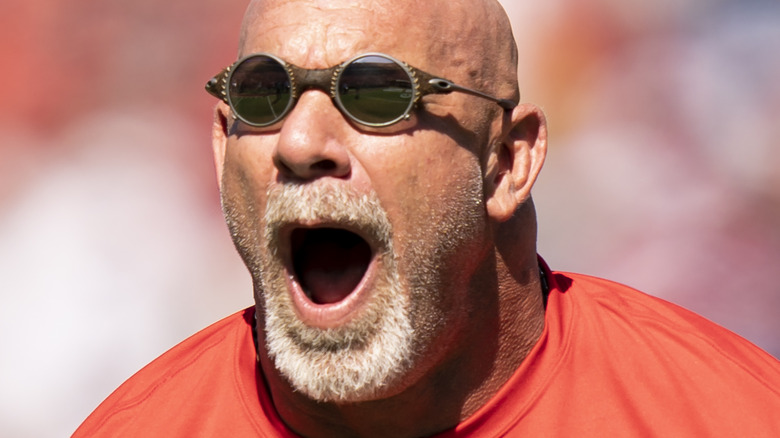 Goldberg shouting 