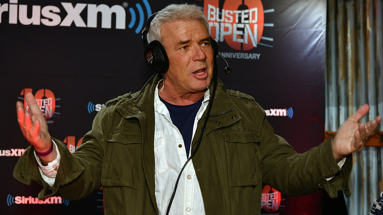 Eric Bischoff looking exasperated