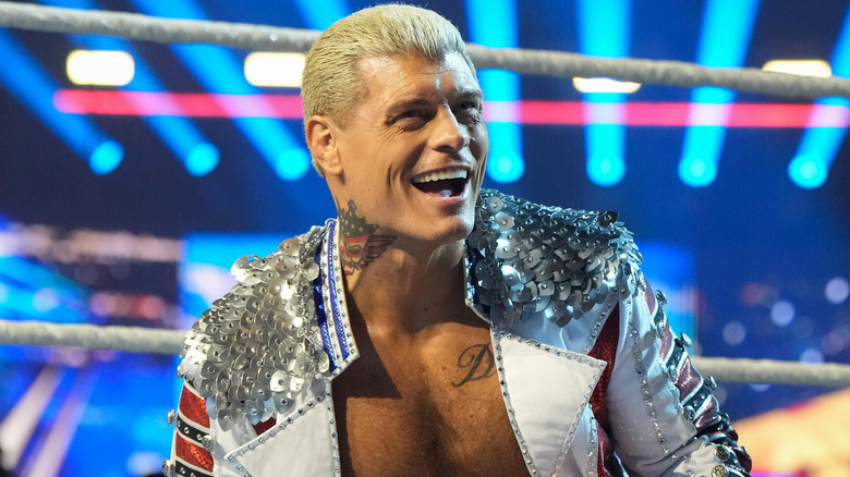 Cody Rhodes smiling