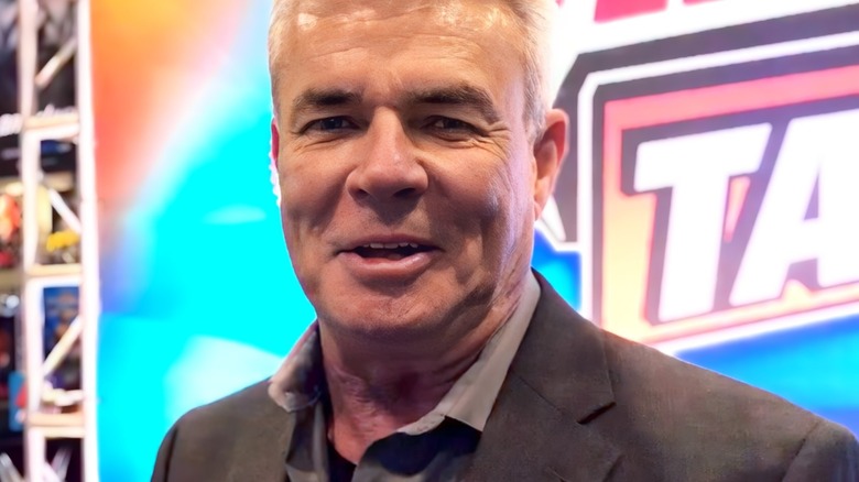 Eric Bischoff smiling