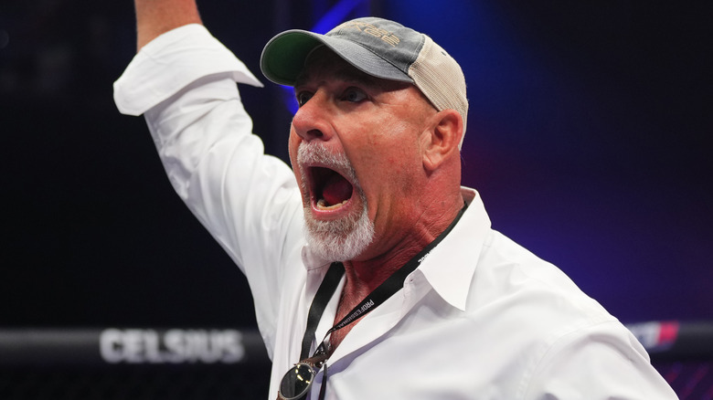 Bill Goldberg shouting