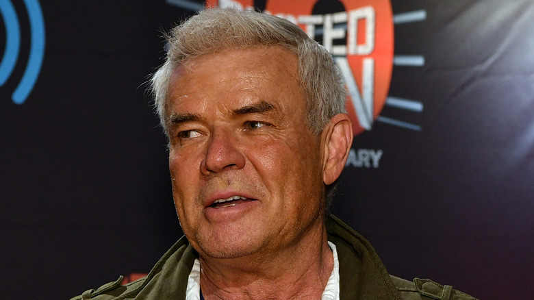 Eric Bischoff staring ahead