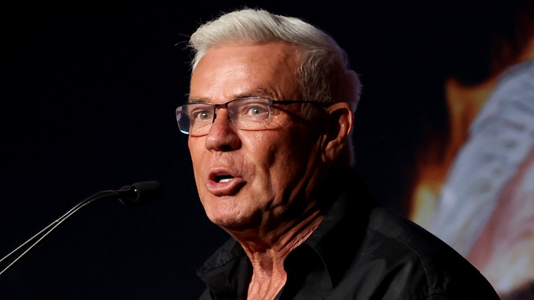 Eric Bischoff speaking glasses