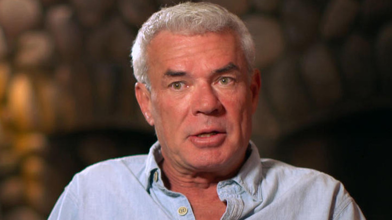 Eric Bischoff being interviewed