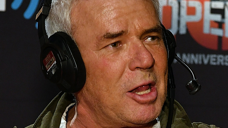 Eric Bischoff looking away