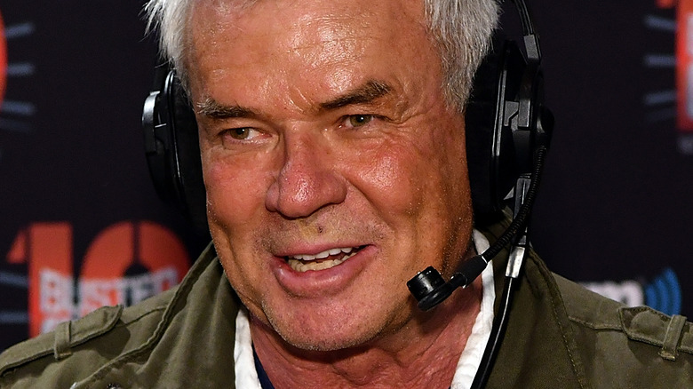 Eric Bischoff looking away