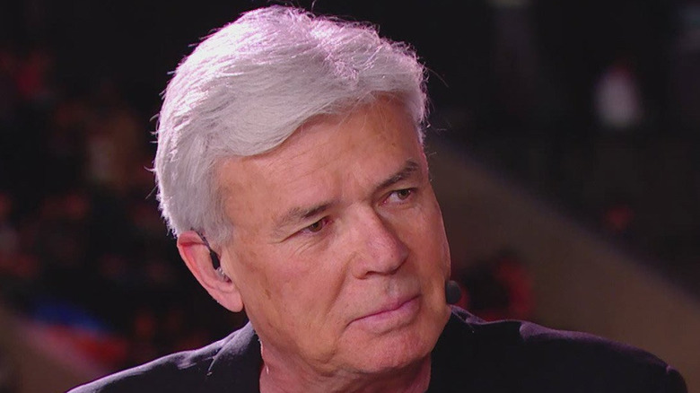 Eric Bischoff looking sideways