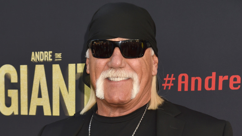 Hulk Hogan at the premier for the Andre the Giant HBO Documentary, 2018