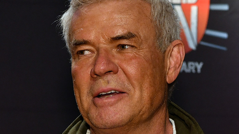 Eric Bischoff looking away