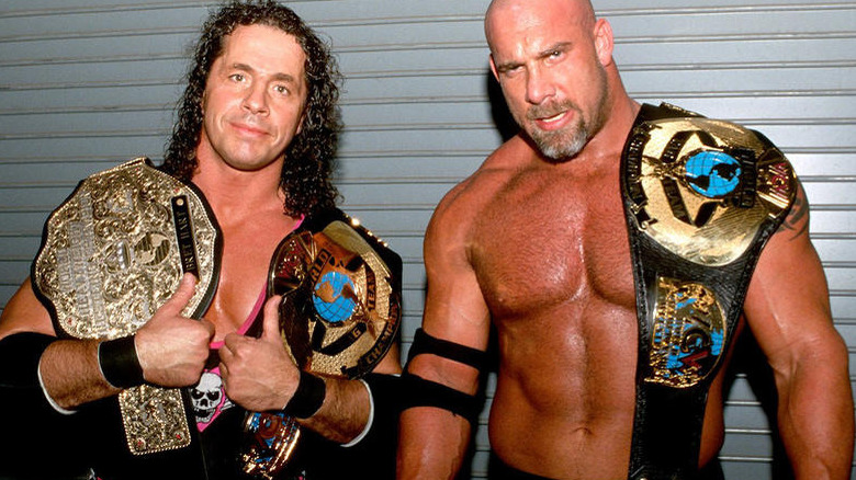 Bret Hart and Goldberg
