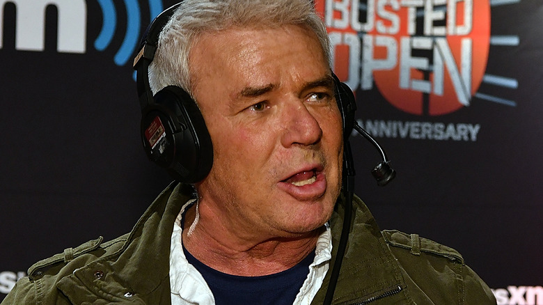 Eric Bischoff speaking headset