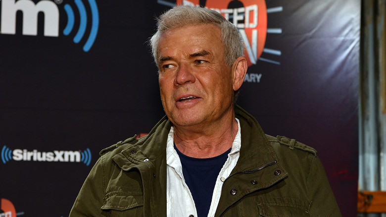 Eric Bischoff being interviewed