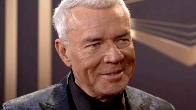 Eric Bischoff smiling
