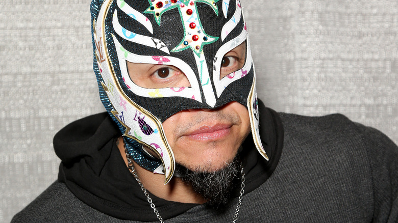 Rey Mysterio looking forward