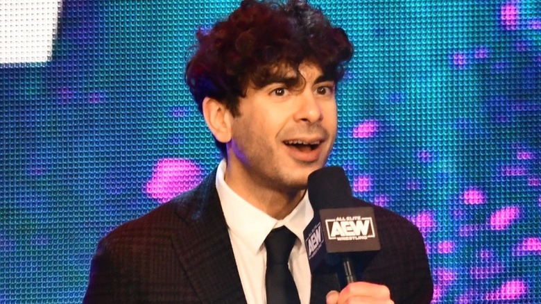 Tony Khan talking