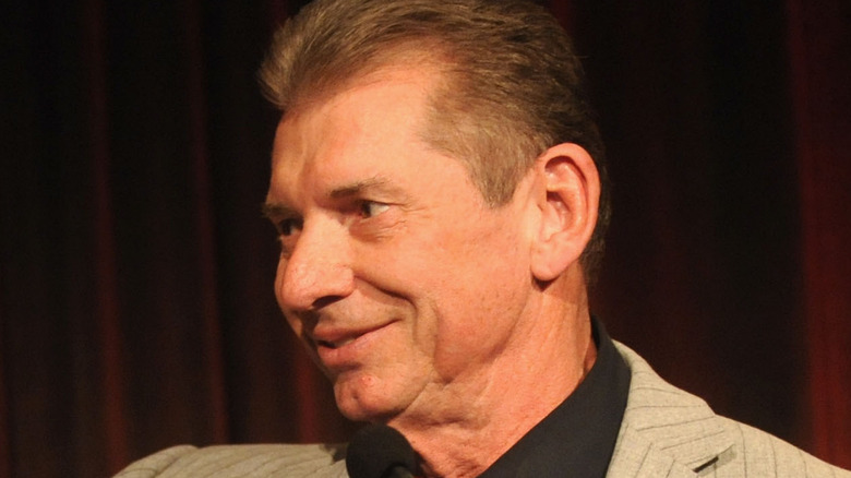 Vince McMahon Smiling
