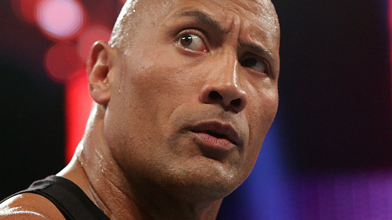 The Rock Raises His Eyebrow 