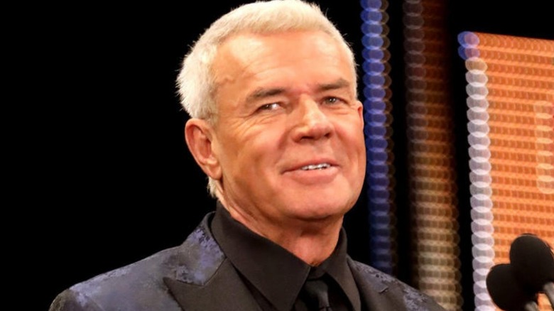 Eric Bischoff looking away