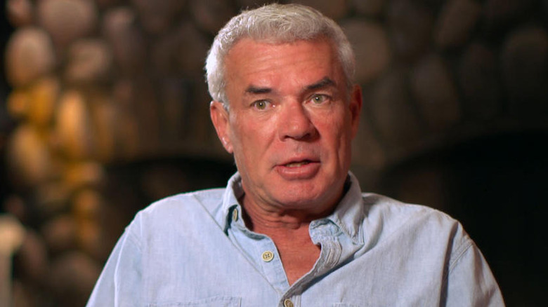 Eric Bischoff being interviewed