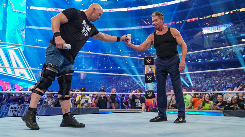 WrestleMania 38 Steve Austin & Vince McMahon