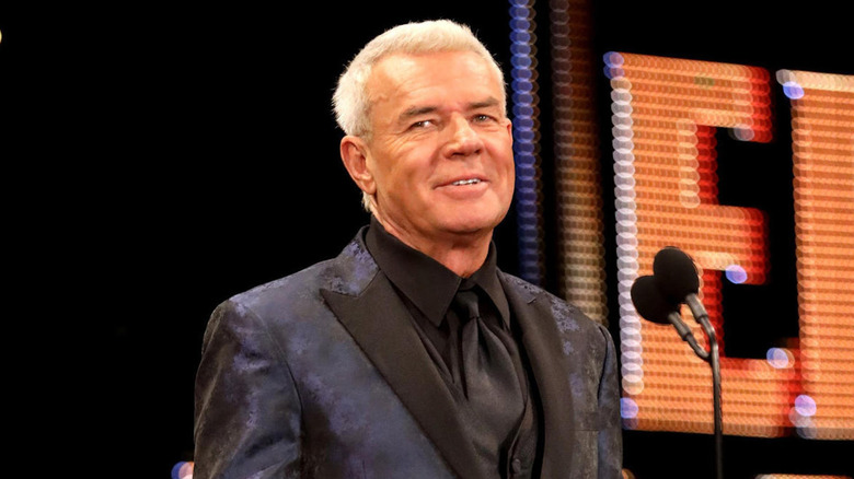 Eric Bischoff smiling