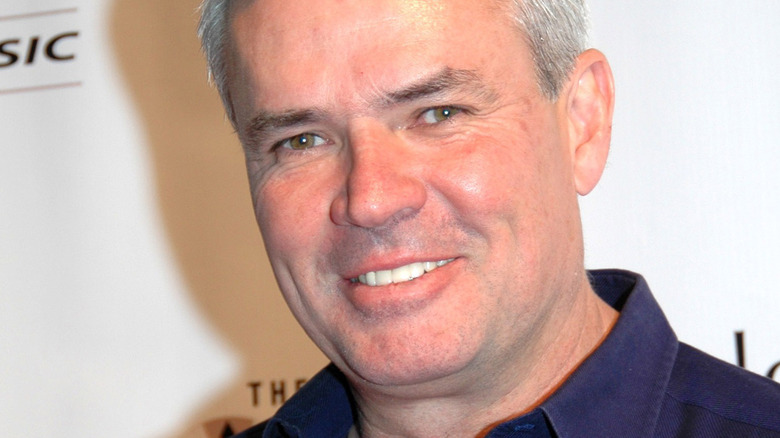 Eric Bischoff smiling