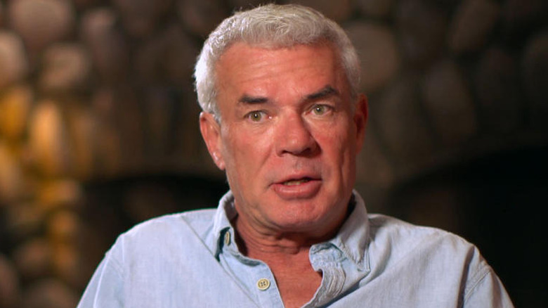 Eric Bischoff looking surprised