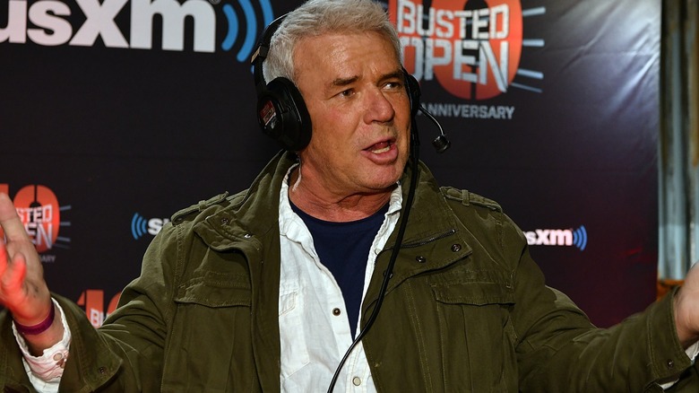 Eric Bischoff with arms outstretched 