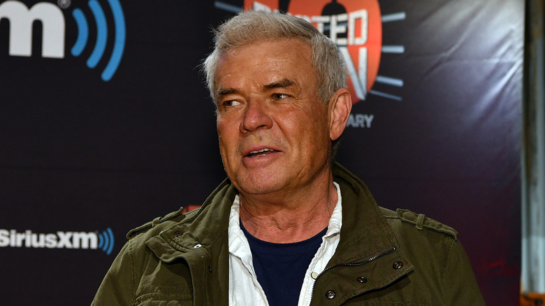 Eric Bischoff smirking