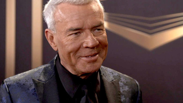 Eric Bischoff being interviewed