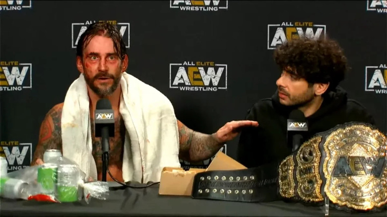 CM Punk And Tony Khan