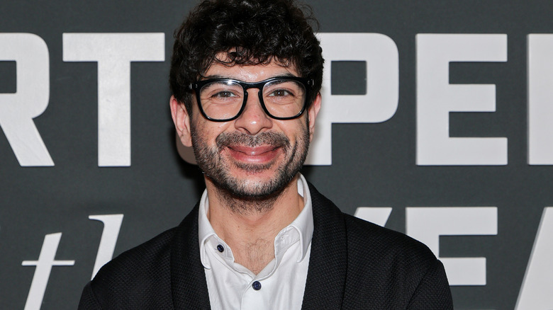 Tony Khan attending the Sports Illustrated Sportsperson of the Year ceremony at XS nightclub. Las Vegas, January 2026.