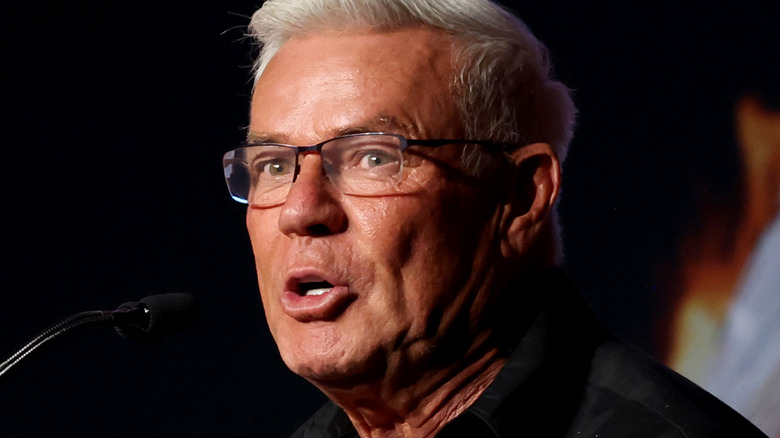 Eric Bischoff speaking at a convention