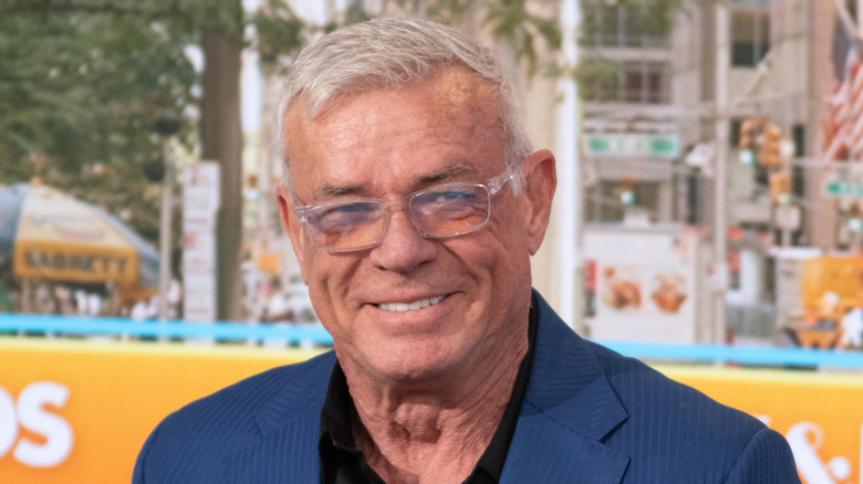 Eric Bischoff smiling