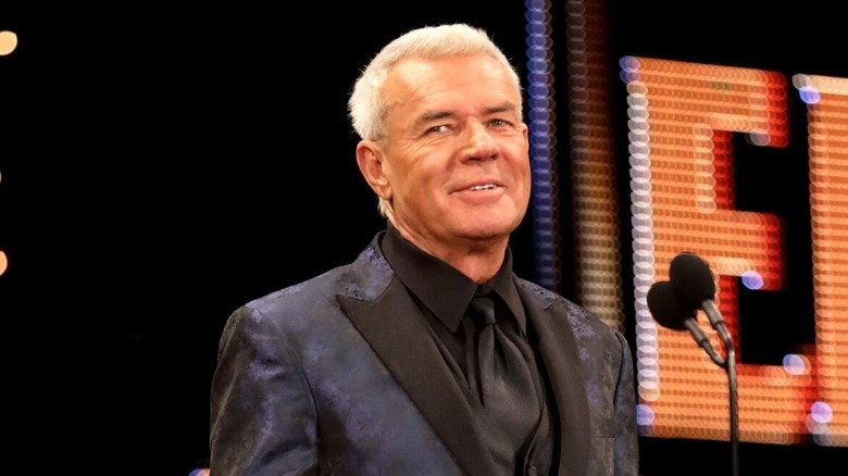 Eric Bischoff smiling