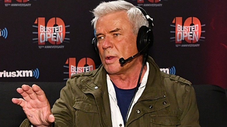 Eric Bischoff on the headset 