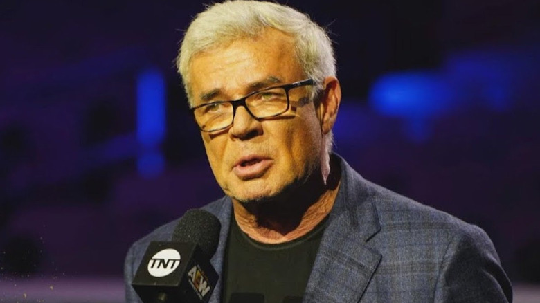 Eric Bischoff, who now likes to forget he appeared in AEW