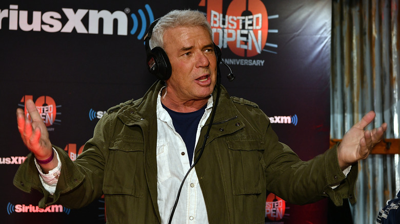 Eric Bischoff attends SiriusXM's "Busted Open" event in 2019