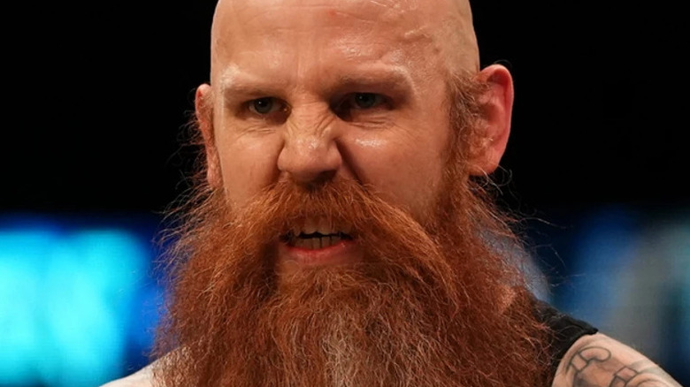 Erick Redbeard snarling