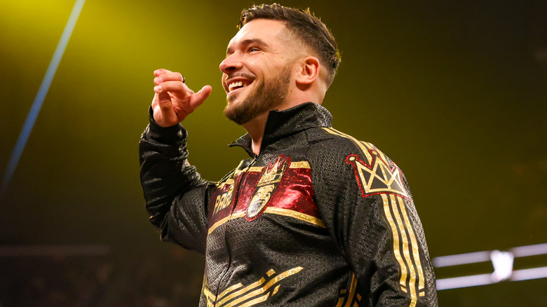 Ethan Page smiling