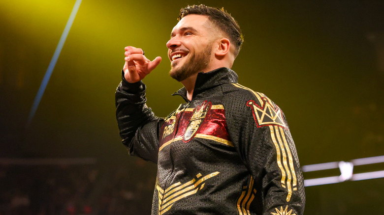 Ethan Page smiling