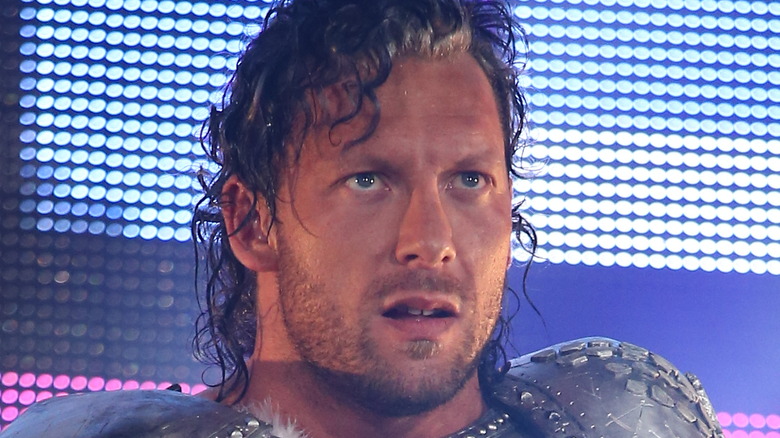 Kenny Omega in armor