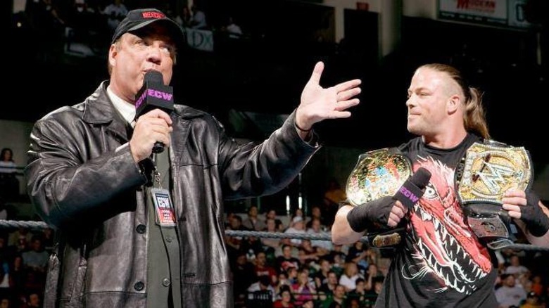 Paul Heyman and Rob Van Dam