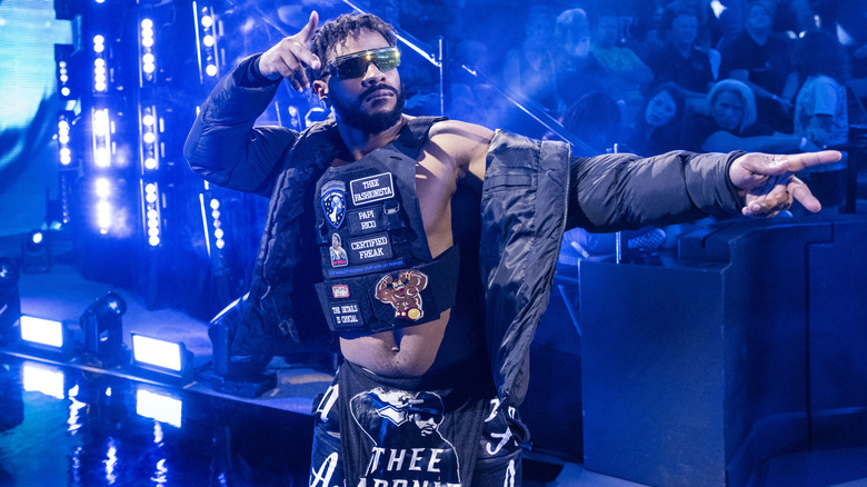 Ashante Thee Adonis makes his entrance
