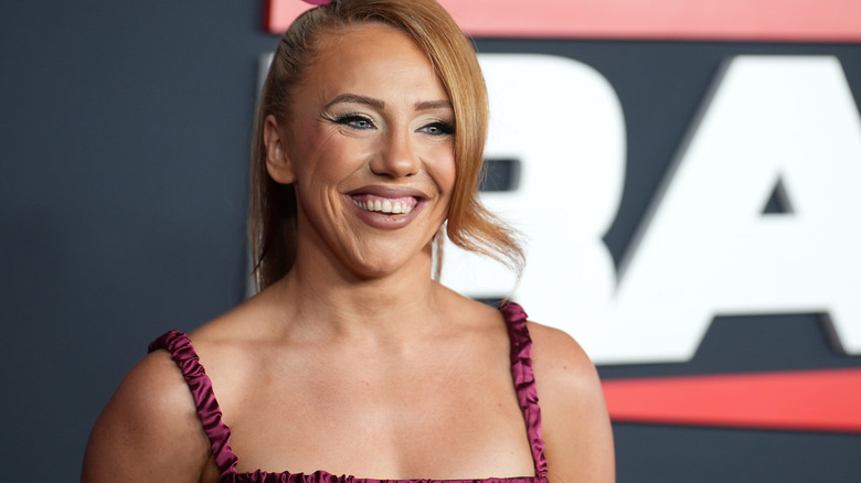 Isla Dawn at the "WWE Raw" Netflix Premiere