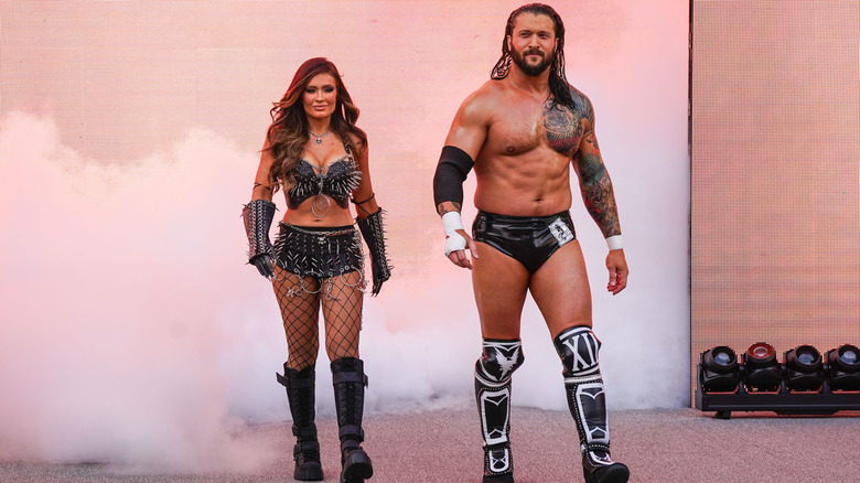 Karrion Kross and Scarlett make their entrance