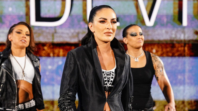 Sonya Deville makes her entrance