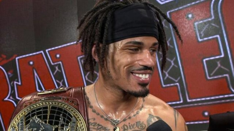 Wes Lee with the North American Championship