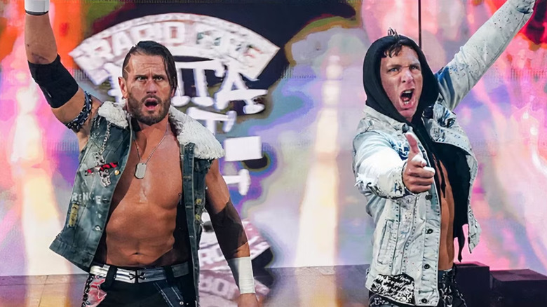 Alex Shelley and Chris Sabin raising their arms